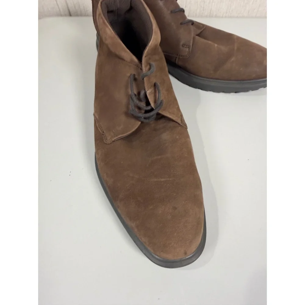 ECCO Mens Turn GORE-TEX Chukka Boots Cocoa Brown Suede 633124 45 EU 11-11.5 US